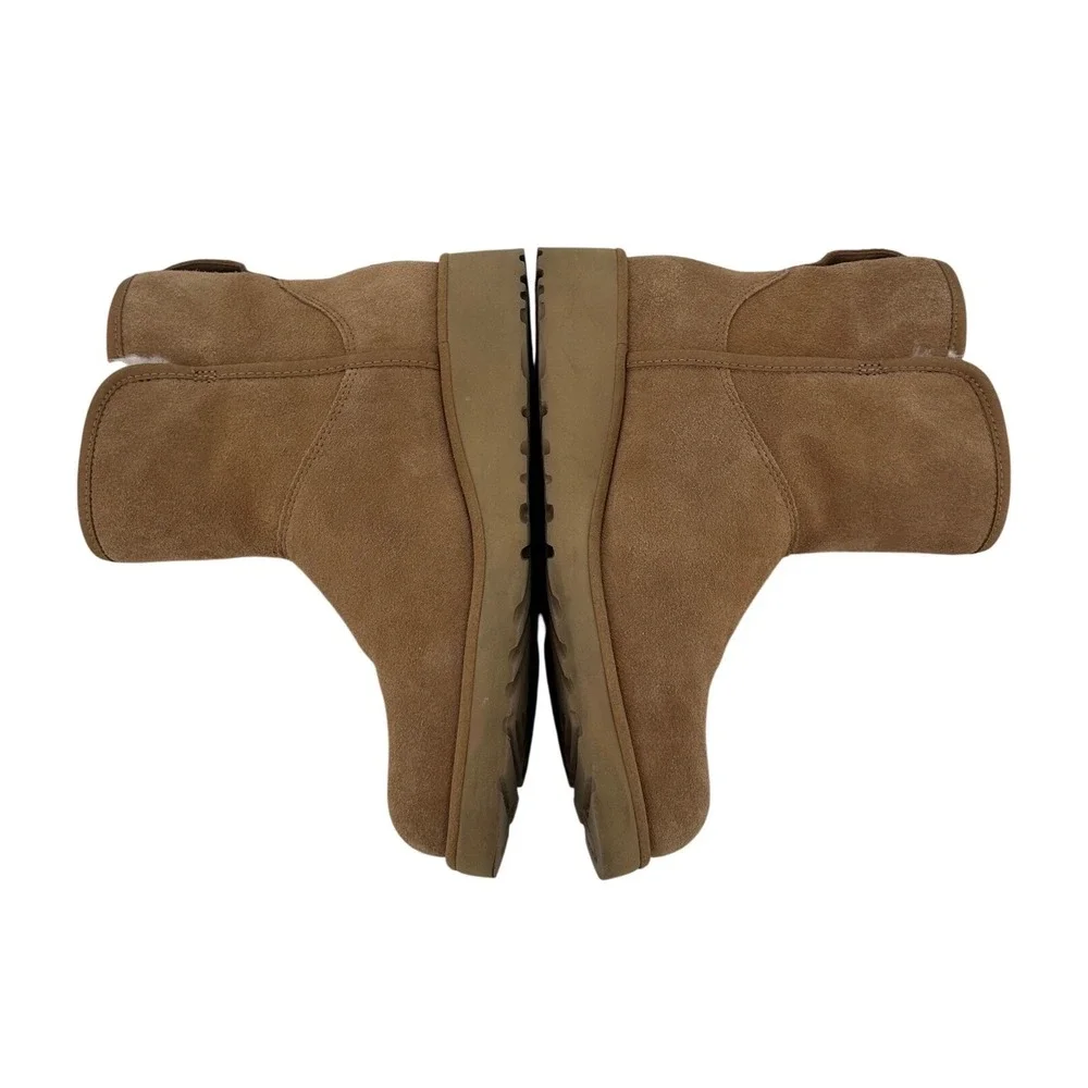 UGG Classic Femme Mini Wedge Boots Chestnut Suede 1125910 Brown Womens 6‎